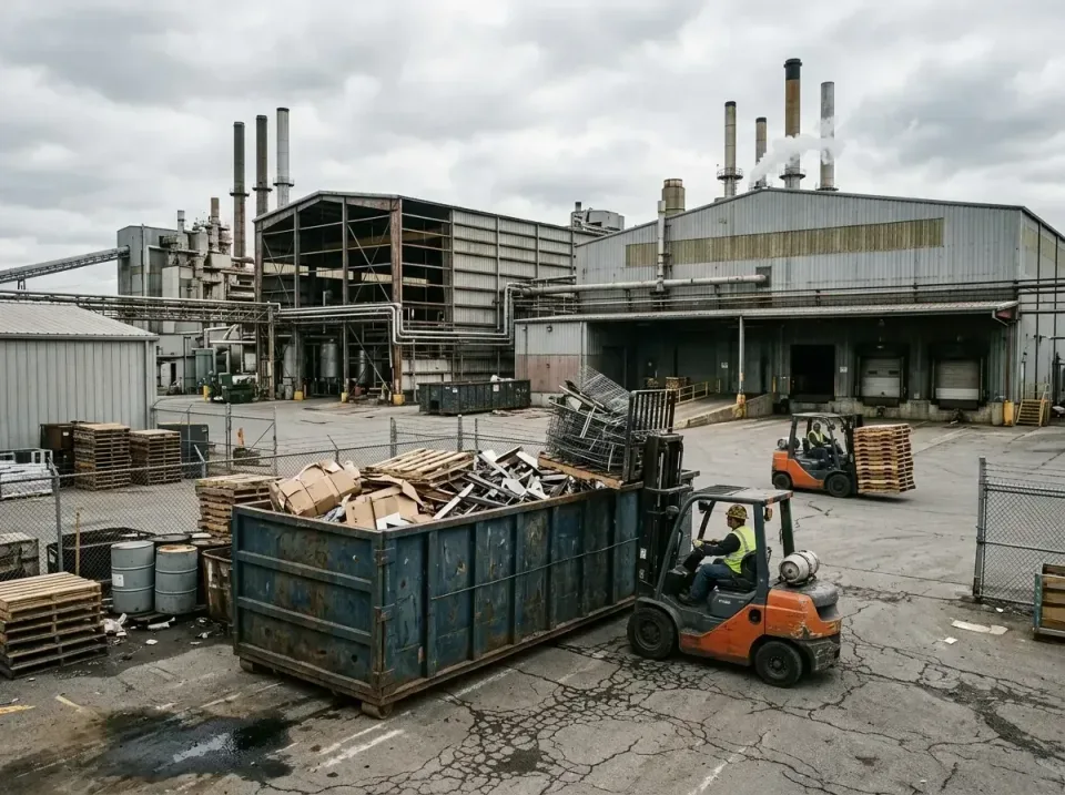 industrial-factory-scrap-conta-003 — frequently asked questions, Cheap Roll-off Dumpster Rentals in Pontoon Beach, IL